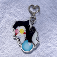 Image 1 of Big Shot!-Double Sided Keychain