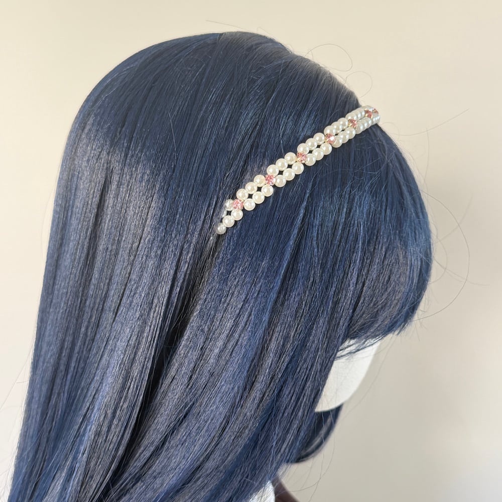 Image of Princess  Tiara Beaded Headband