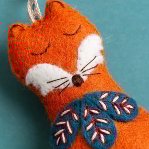 Image of Folk Fox Felt Craft Mini Kit