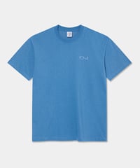 Image 2 of POLAR_CONTRAST STROKE LOGO TEE :::FRENCH BLUE:::