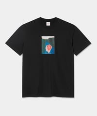 Image 1 of POLAR_HEART IN HAND TEE :::BLACK:::