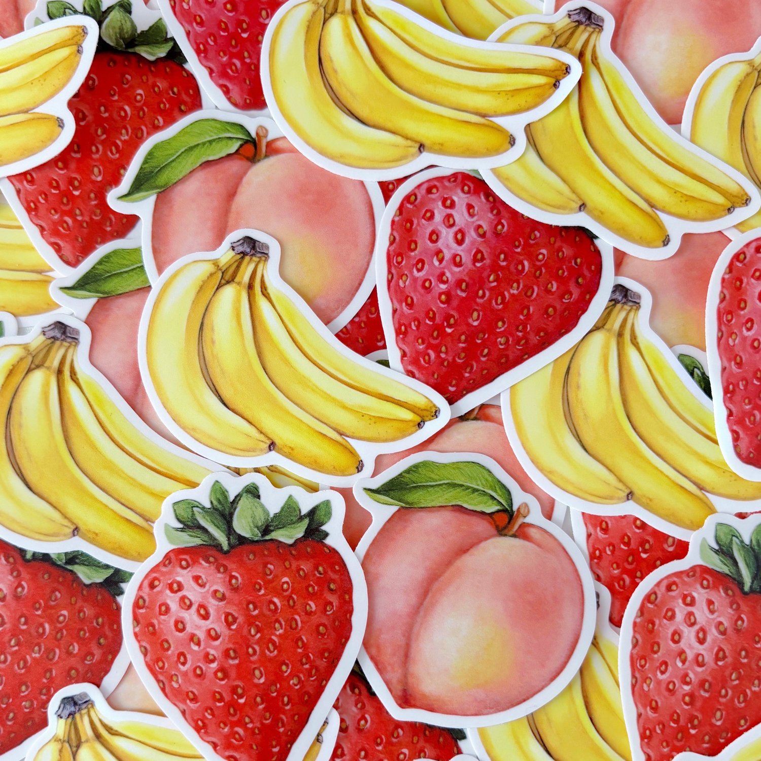 Image of Peach sticker 