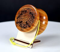 Image 2 of Brazilian Canarywood yo-yo, #2025-071