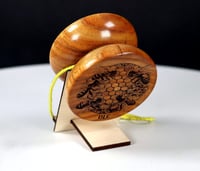 Image 4 of Brazilian Canarywood yo-yo, #2025-071