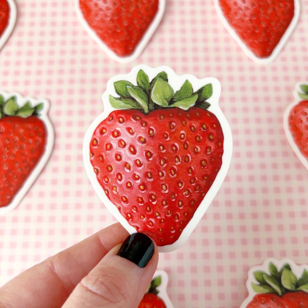 Image of Strawberry sticker