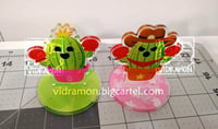 Image 4 of ★ Potted Togemon Acrylic Standee & Charm - PRE-ORDER ★