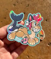 Pooltoy Holo Sticker