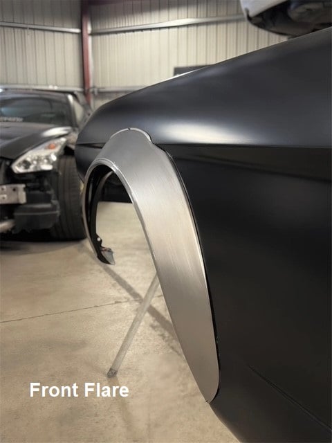 Mustang Flares (set of 4 flares: 2 fronts and 2 rears)