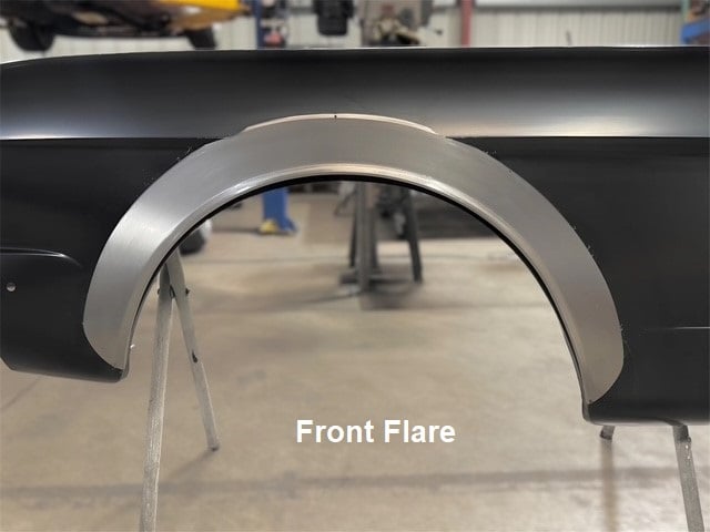 Mustang Flares (set of 4 flares: 2 fronts and 2 rears)