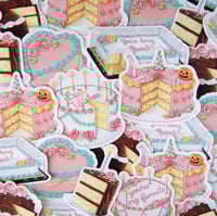 Image 5 of Best wishes cake sticker 