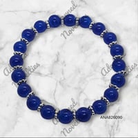 Image 1 of ANA826090 - Accent bracelets, various colors 8mm