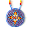 Porcupine Quillwork Medallion (Night)