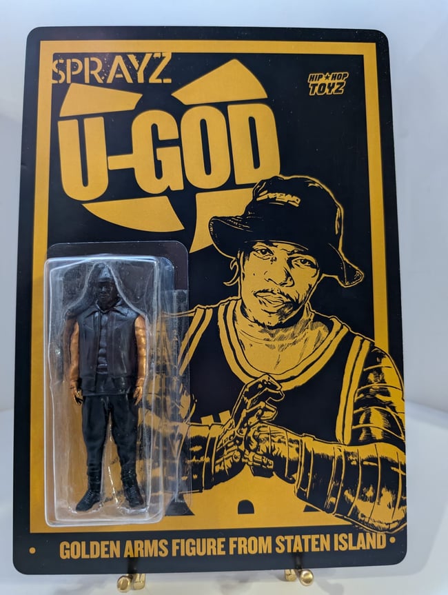 U-GOD Golden Arms Spray Edition | HIPHOPTOYS
