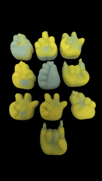 Image 1 of Hand Gesture Wax Melts- 3oz