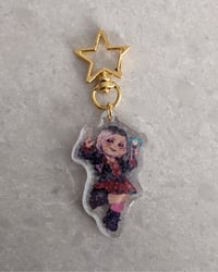 Image 2 of Holo Star Keychain