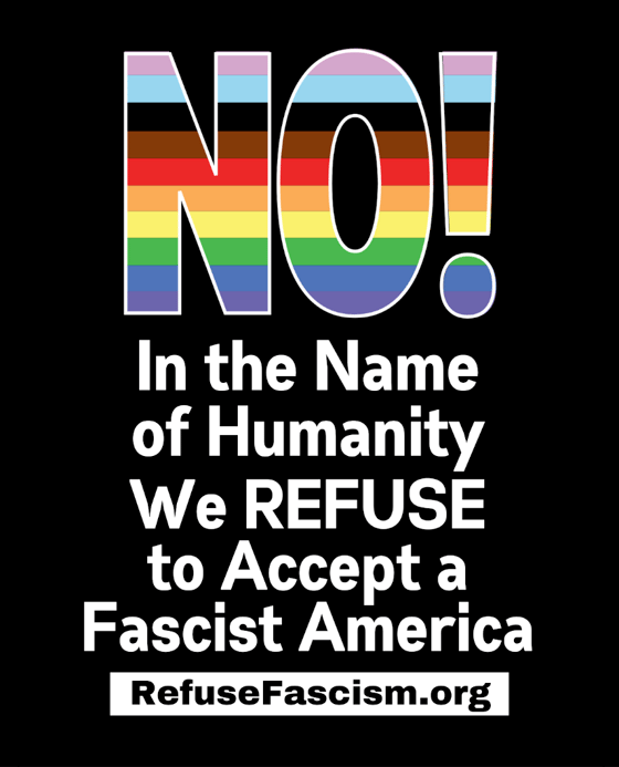 Image of NO! Rainbow Sticker