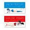 Preorder - Sailor Moon Store Original Set of 3 Ticket Holders