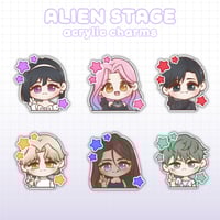 Alien Stage Acrylic Charm