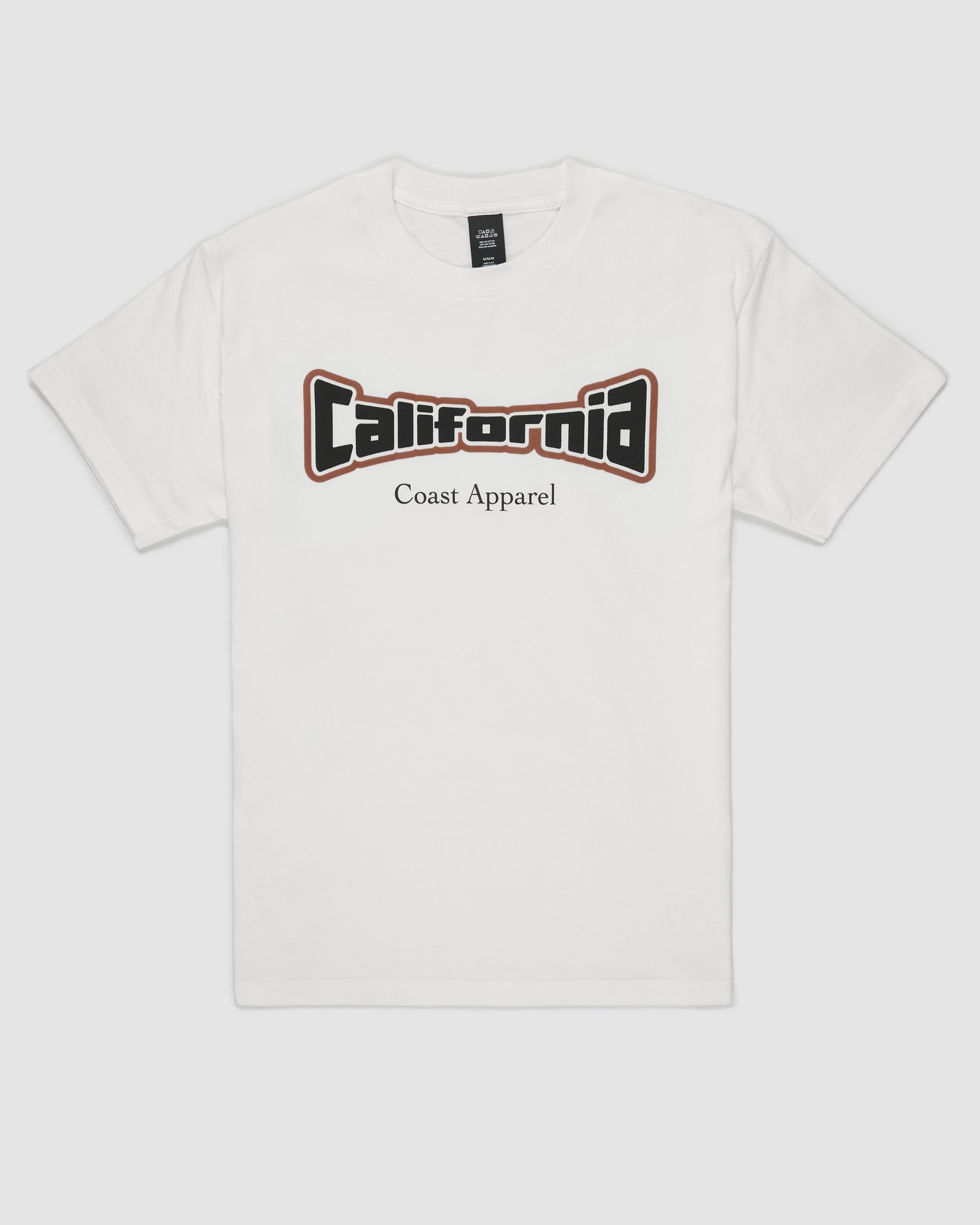 Image of Brown California Puff Print T-Shirt