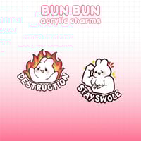 BUN BUN Acrylic Charms