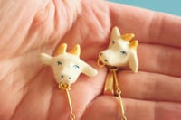 Image 3 of Bull Taurus collar pins 