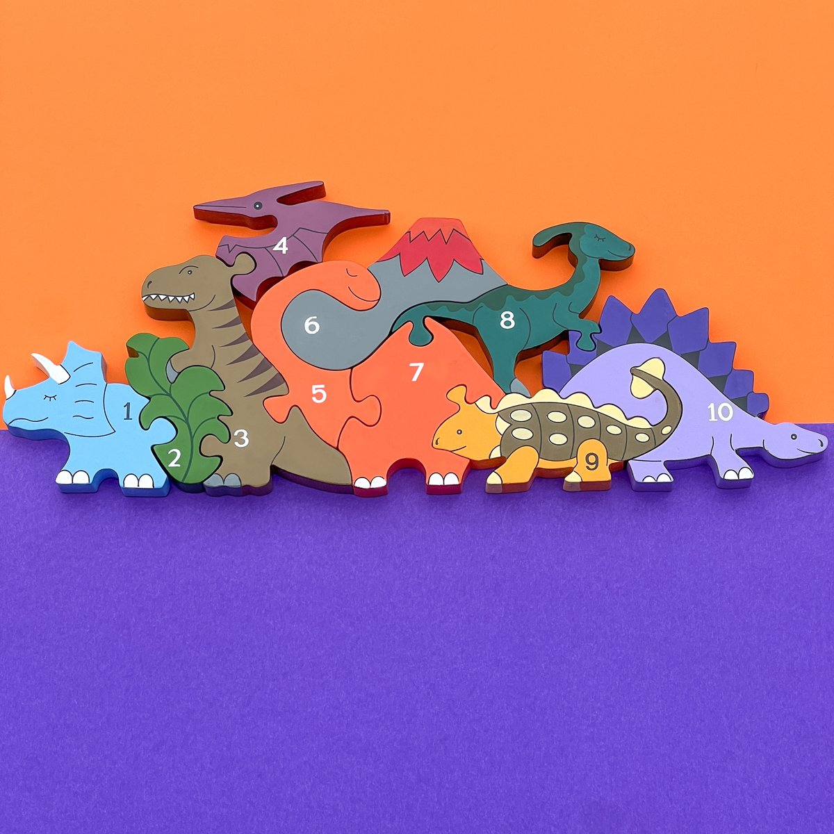 Image of Dinosaur Row 1-10