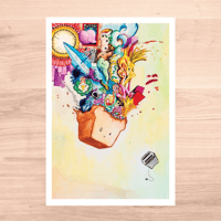 "TUH" Art Print
