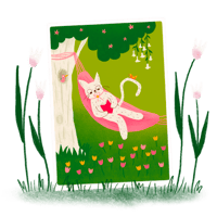 Image 1 of Chat dans le jardin