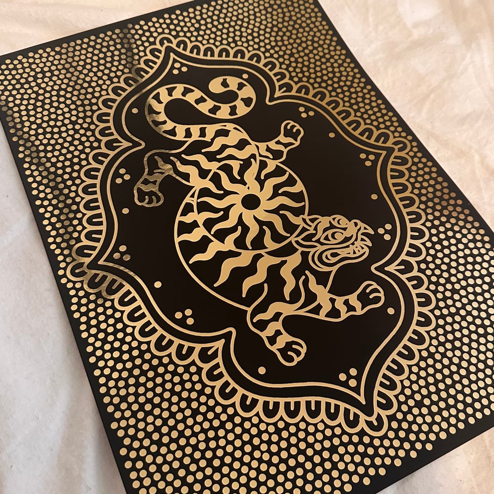 ༶ A3 Gold Foil Print ༶