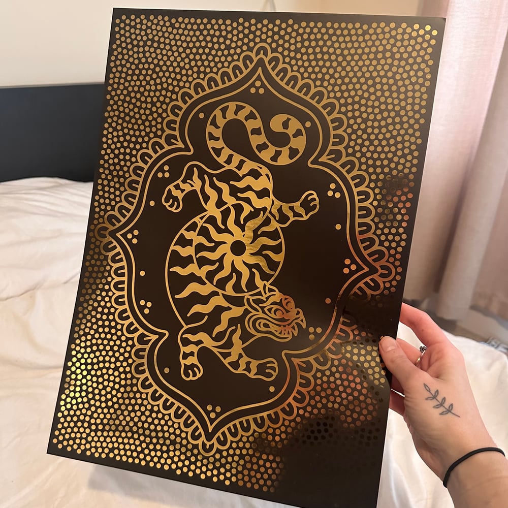 ༶ A3 Gold Foil Print ༶