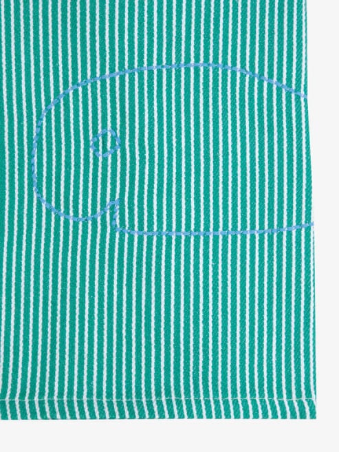 Image of 1-Top Luchy fish embroidery