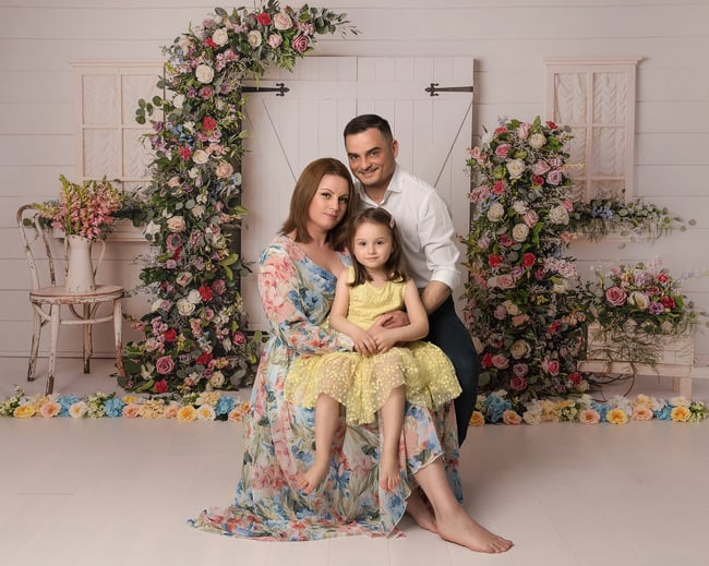 Family spring mini sessions