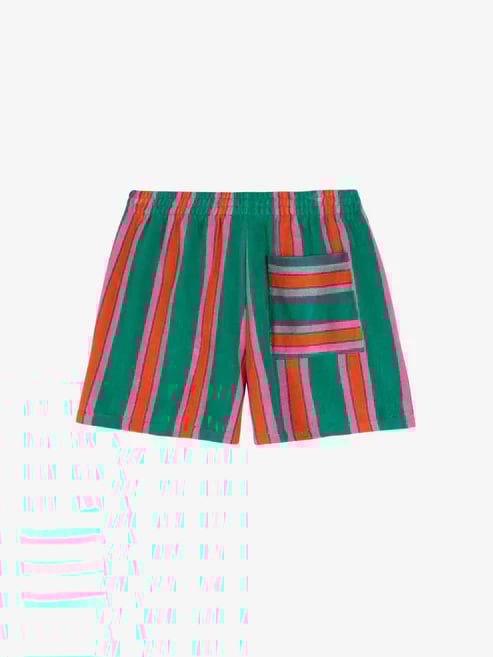 Image of 2-Pantalón corto Stripes Terry