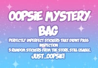 Oopsie mystery sticker pack ✨