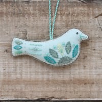 Image 1 of Turquoise and Teal Bird