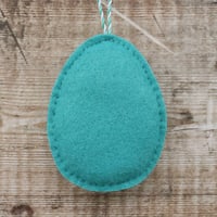 Image 4 of Turquoise and Teal Easter Egg