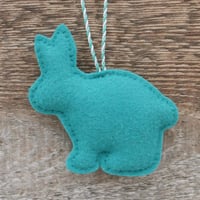 Image 5 of Turquoise and Teal Rabbit