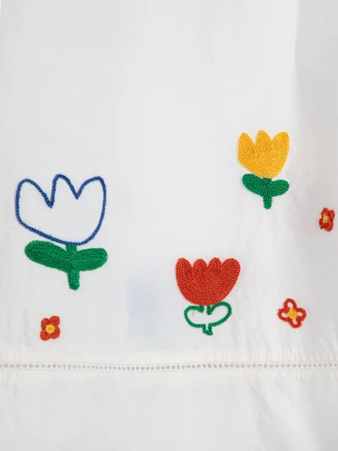 Image of 2-Falda Garden Embroidery Floral Skirt 