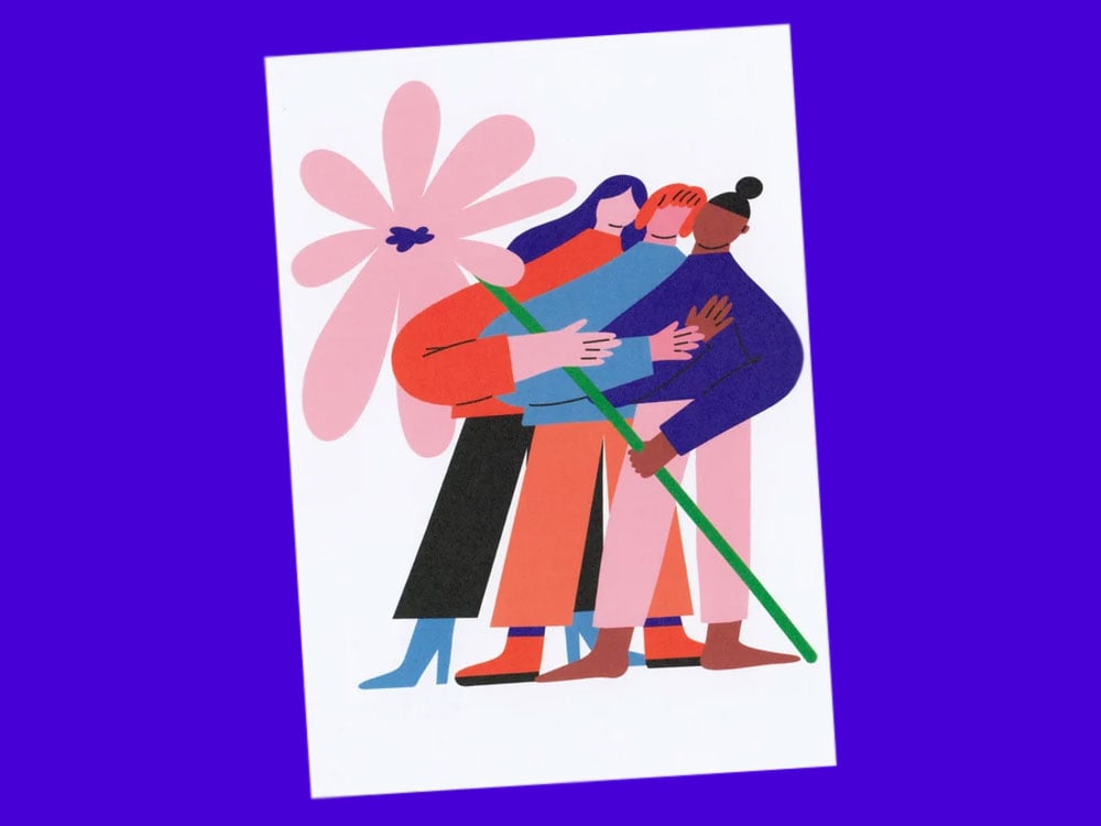 Image of POSTKARTE Happy Together