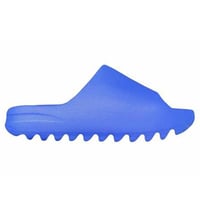 Image 3 of Yeezy Slides AZURE/OYNX/BONE