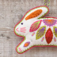 Image 2 of Festival Leaping Bunny Decoration