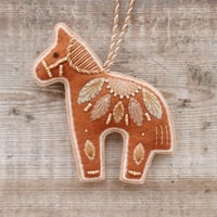 Image 1 of Chestnut Horse Decoration