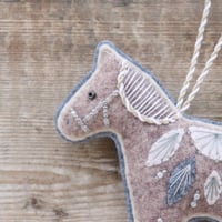 Image 2 of Grey Horse Decoration