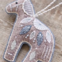 Image 3 of Grey Horse Decoration