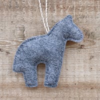 Image 4 of Grey Horse Decoration