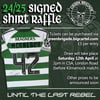 Raffle For Framed Signed Callum Mcgregor Shirt 