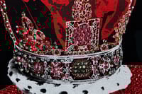 Image 3 of Red Crown T shirt full bling