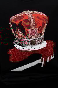 Image 5 of Red Crown T shirt full bling