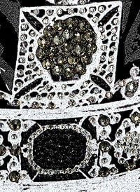 Image 4 of Monarchy - full bling T shirt