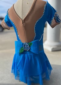 Image 2 of Floral Blue Strut